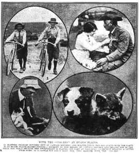 With the Coo-ees at Evans Plains (Daily Telegraph 30/10/1915)