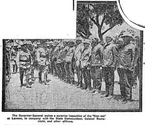 Governor-General inspects the Coo-ees at Lawson (Mirror of Australia 13/11/1915)