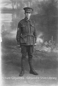 Alfred Rupert Lynne "Pug" (Photograph courtesy of Gilgandra Shire Library)