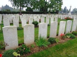 Peronne Communal Cemetery Extension, Peronne, France (Photograph: S. & H> Thompson, 6/9/2014)