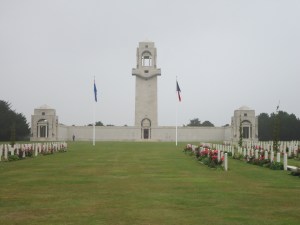 Villers-Bretonneux Memorial, France (PhotographL S. & H. Thompson, 5/9/2012)