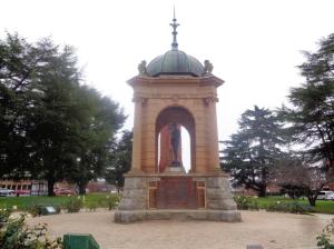 The Soldiers’ Memorial (built 1909) at King’s Parade, Bathurst. Photograph: H. Thompson